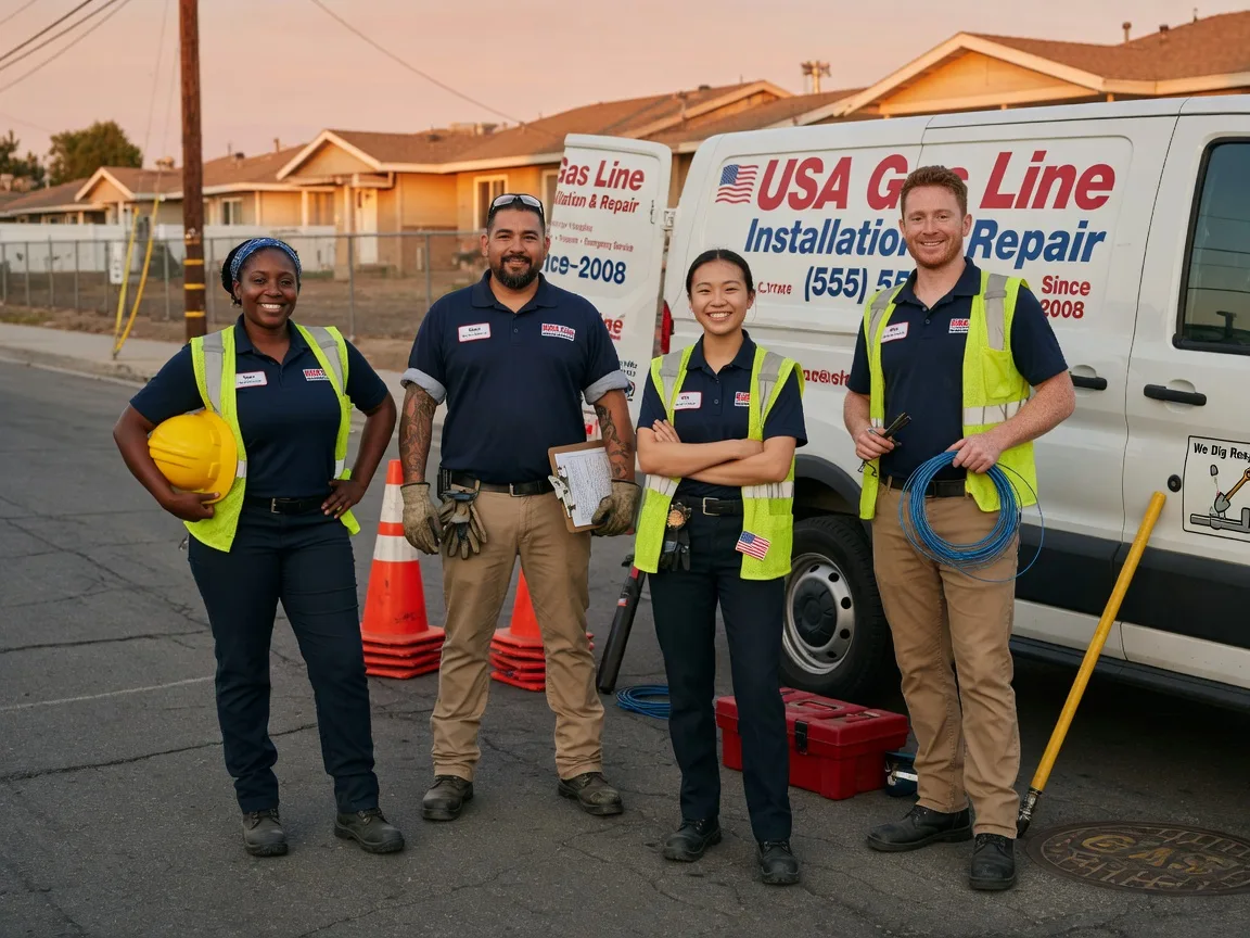 Gas Line Installation company in Lipscomb, TX